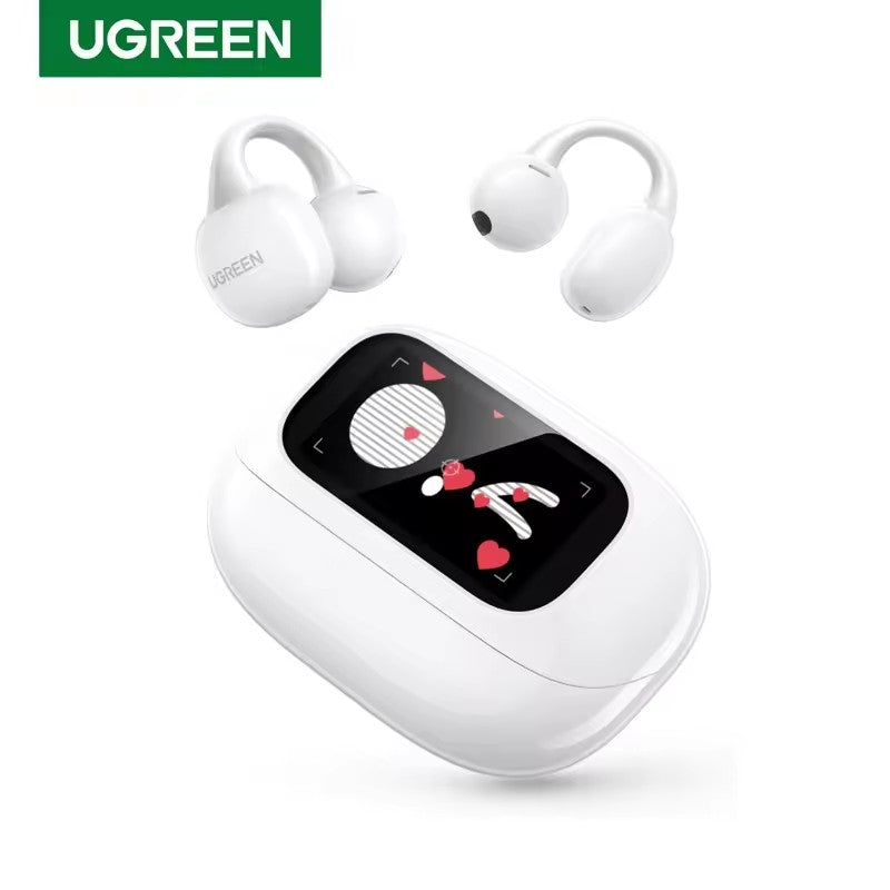 UGREEN S6 Magic — Audífonos Clip Oreja BT 5.4 LCD